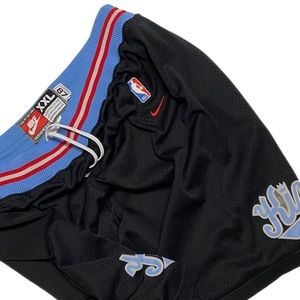 Vintage Team Nike Rewind Sacramento Kings Basketball Shorts Sportswear Swoosh